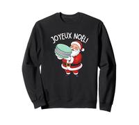 Merry Christmas in French/Macaron Joyeux Noel Sweatshirt