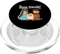 Merry Christmas In Italian Buon Natale PopSockets PopGrip for MagSafe