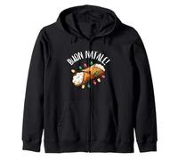 Merry Christmas In Italian Buon Natale Zip Hoodie