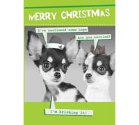 Merry Christmas I've Swallowed Some Lego Funny Christmas Card