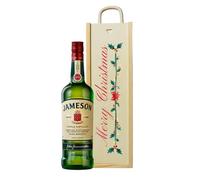 Merry Christmas Jameson Triple Distilled Irish Whiskey Gift Set - 70cl Bottle | 40% ABV | Smooth Irish Whiskey | Premium Christmas Set for Him or Her