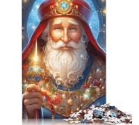 Merry Christmas Jigsaw Puzzles 500 Pieces for Adults | Puzzles | 500 Piece Puzzle Educational Games Home Decoration Puzzle 500pcs (52x38cm)