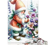 Merry Christmas Jigsaw Puzzles For Adults 500 Piece Jigsaws Puzzles 500 Piece Puzzles For Adults Kids Puzzle Games Toys Gift 500pcs (52x38cm)