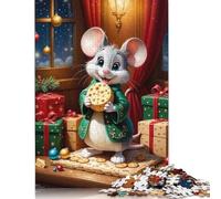 Merry Christmas Jigsaw Puzzles For Adults 500 Piece Jigsaws Puzzles 500 Piece Puzzles For Adults Kids Puzzle Games Toys Gift 500pcs (52x38cm)