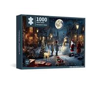 Merry Christmas Jigsaw Puzzles For Adults Decor Games Family Toys Puzzles Educational For Kids Floor Fun by Claus For Puzzles card puzzle decorative Santa adults gift Adults 1000 enrichment Pi