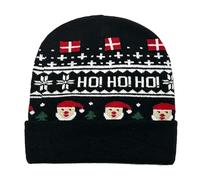 Merry Christmas Knitting Hat For Festival Family Gathering Party Favor Props Holiday Cap Themed Festive Party Headgear Outdoor Activity