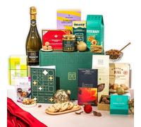 Merry Christmas Lactose Free & Dairy-Free Hamper Basket, Luxury Gourmet Gifts for Women or Couples, The Perfect Xmas Family Hamper by EDEN & CO