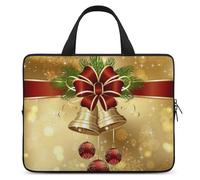 Merry Christmas Laptop Bag Durable Laptop Sleeve Water-Resistant Notebook Bag for Computer Or Tablet