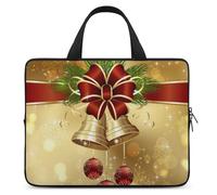 Merry Christmas Laptop Bag Durable Laptop Sleeve Water-Resistant Notebook Bag for Computer Or Tablet