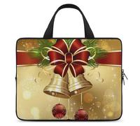 Merry Christmas Laptop Bag Durable Laptop Sleeve Water-Resistant Notebook Bag for Computer Or Tablet