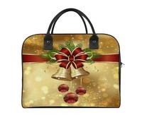 Merry Christmas Laptop Tote Bag Casual Travel Handbag Multi Pocket Shoulder Bags for Work Travel