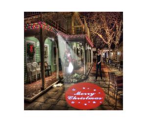 (Merry Christmas) LED Projection Lamp Advertising Lights WELCOME Or MERRY CHRISTMAS Logo