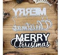 Merry Christmas Metal Die Cuts,Christmas Snowflake Snata Wedding Card Cutting Dies Cut Stencils DIY Scrapbooking Decorative Embossing Paper Scrapbooking Card Making