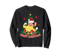 Merry Christmas Mighty Superhero! Classic Mouse Xmas Tree Sweatshirt