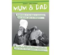 Merry Christmas Mum & Dad You're The Best Parents Anywhere!! Funny Christmas Card