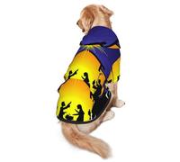 Merry Christmas Nativity Jesus Holy Night Dog Costumes Puppy Hoodies Pullover Sweatshirt Winter Coat Pet Clothes For Small Dogs Cats 2xl