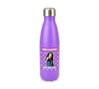 Merry Christmas now bog off, Tracy Beaker Meme Novelty Xmas Festive Iconic, iconic trendy cool screw top lid stainless steel water bottle drinks cup water bottle refill cute fun explore travel