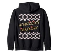MERRY CHRISTMAS NURSE MEDICAL PHYSICIAN HEMATOLOGY ONCOLOGY Zip Hoodie