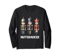 Merry Christmas, Nutcracker Holiday Joy Long Sleeve T-Shirt