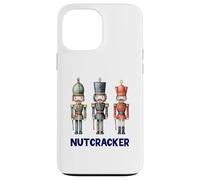 Merry Christmas, Nutcracker Holiday Seasonal Joy Apparel Case for iPhone 13 Pro Max