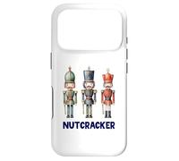 Merry Christmas, Nutcracker Holiday Seasonal Joy Apparel Case for iPhone 17 Pro