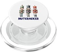 Merry Christmas, Nutcracker Holiday Seasonal Joy Apparel PopSockets PopGrip for MagSafe