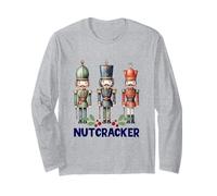 Merry Christmas, Nutcracker Joy Holiday Apparel Long Sleeve T-Shirt