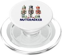 Merry Christmas, Nutcracker Joy Holiday Apparel PopSockets PopGrip for MagSafe
