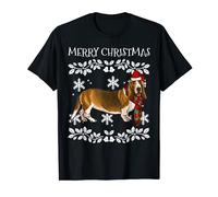Merry Christmas Ornament Basset Hound Xmas Santa T-Shirt