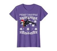 Merry Christmas Ornament Orca Killer Whale Ugly Xmas T-Shirt