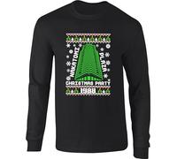 Merry Christmas Party Jumper Nakatomi Corporation Plaza 1988 Xmas Winter Festival Celeration Snow Tree Adult Kids Unisex Sweatshirt Top Black