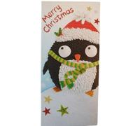 Merry Christmas - Penguin - Money Wallet Card