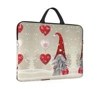 Merry Christmas Print Protective 14 Inch Laptop Case,Laptop Sleeve With Handle Compatible,Carrying Computer Bag