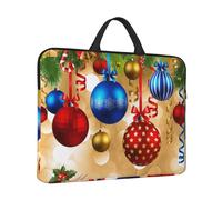 Merry Christmas Print Protective 14 Inch Laptop Case,Laptop Sleeve With Handle Compatible,Carrying Computer Bag