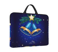Merry Christmas Print Protective 14 Inch Laptop Case,Laptop Sleeve With Handle Compatible,Carrying Computer Bag