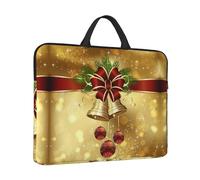 Merry Christmas Print Protective 14 Inch Laptop Case,Laptop Sleeve With Handle Compatible,Carrying Computer Bag