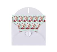 Merry Christmas Printing Holiday Love Buckle Pearl Paper Bulk With Envelopes Greeting, Thinking Of You Cards 4 X 6inch