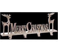Merry Christmas Reindeer 4 Stocking Holder - PREMIER