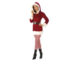 Merry Christmas S8905 Weihnachtsmann Santa Costume, red, Standard Size