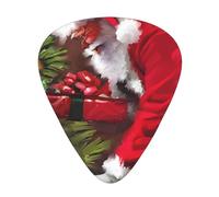 Merry Christmas Santa Claus Guitar Plectrums 12 Pieces For Ukulele Bass Instrument Accessories