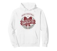 Merry Christmas Santa Co Funny Holiday Jolly Celebration Pullover Hoodie