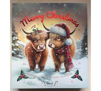 Merry Christmas Scented Candle Advent Calendar. Countdown to Christmas with a surprise candle for every day. 23 x Tea Lights & 1 x Votive Candle for Xmas Eve. Luxury Premium Advent *VEGAN*