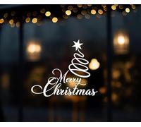 Merry Christmas Stickers, Festive Window Decorations