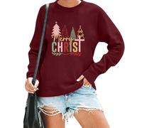 Merry Christmas Sweatshirt, Merry Christmas Christian Shirt, Religious Christian Christmas Sweatshirts For Women Claret