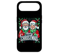Merry Christmas T-Shirt - Happy Cute Mrs Claus and Mr Claus Case for iPhone Air