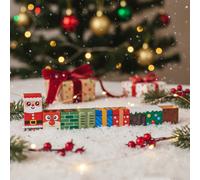 Merry Christmas Theme Children Magnetic Building Blocks Toy Set