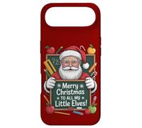 Merry Christmas To All My Little Elves Teacher Style Case for iPhone Air