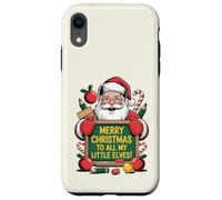 Merry Christmas To All My Little Elves Teacher Style Case for iPhone XR