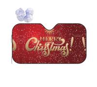 Merry Christmas Too Car Windshield Sunshade Foldable Reflective Sun Visor. Front Window Cooling Cover For Car