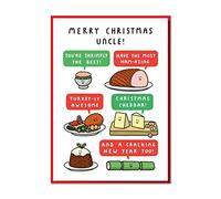 Merry Christmas Uncle! Funny Uncle Christmas Card